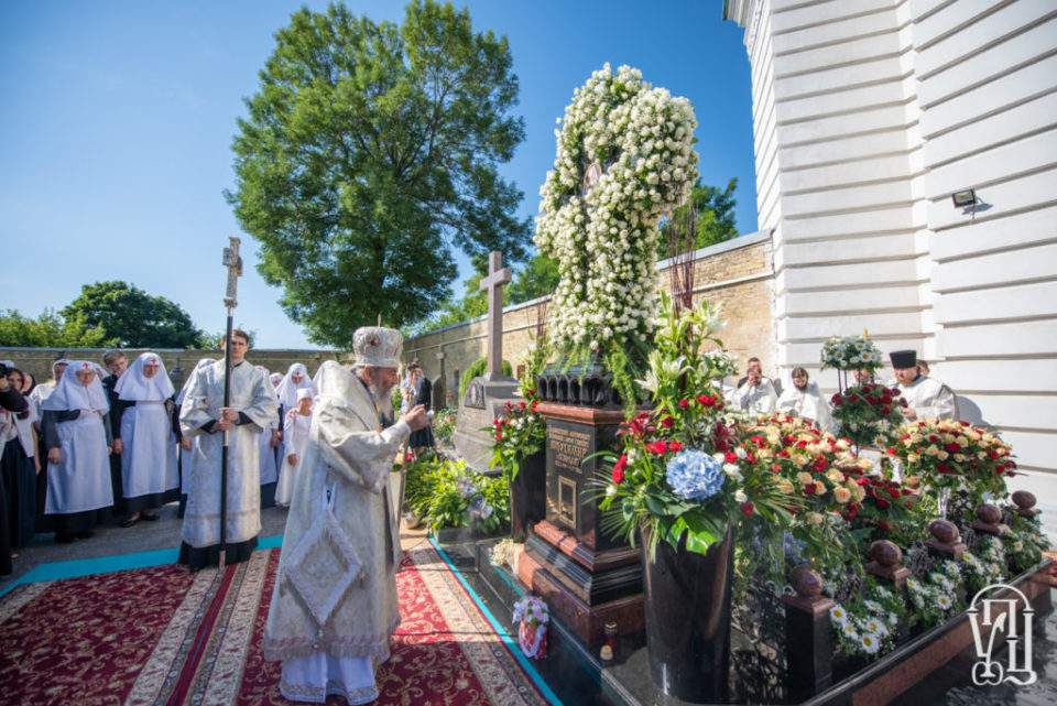 Предстоятель у п’яті роковини з дня смерті Блаженнішого Митрополита Володимира звершив божественну літургію